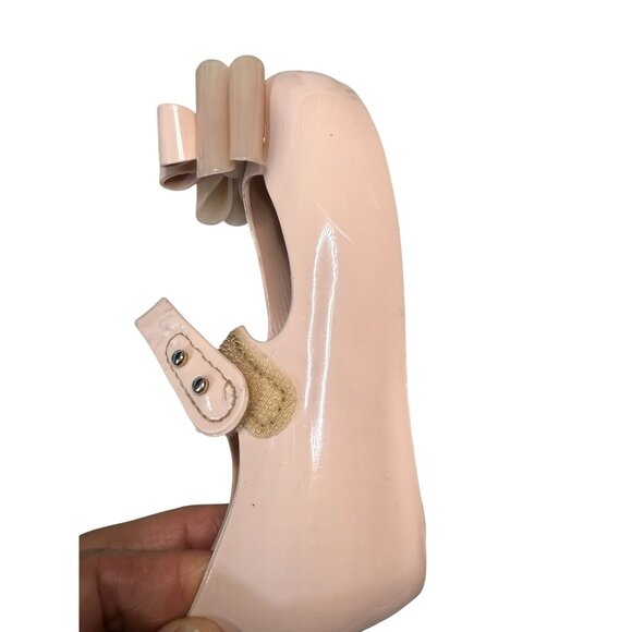 Mini Melissa Ultragirl Sweet Pink Bow Toddler Shoes Size 5 - Picture 5 of 16